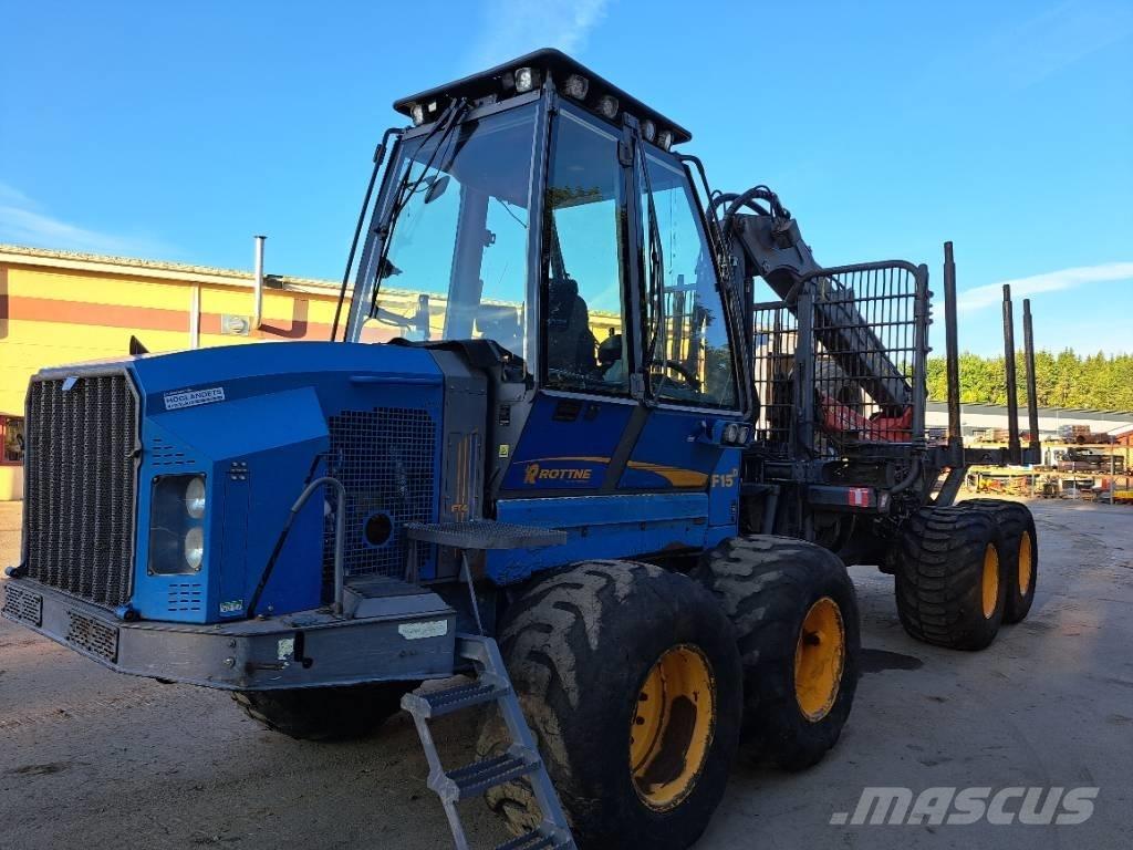 Rottne F15D Naudoti miškovežiai (Forvarderiai)