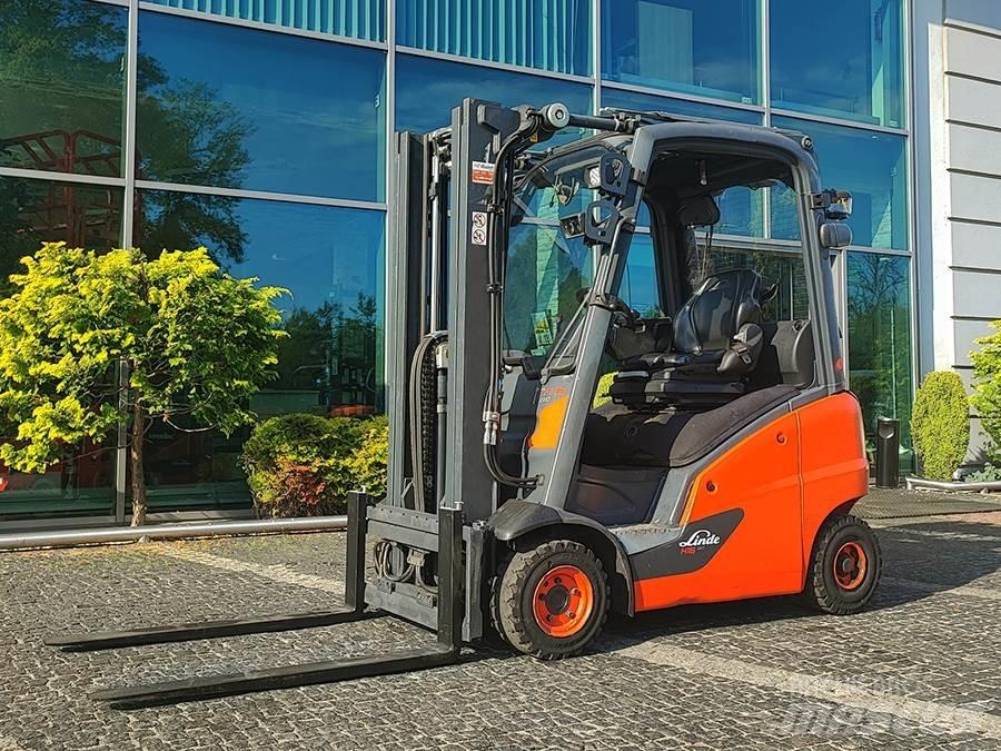 Linde H16T-01 LPG (dujiniai) krautuvai