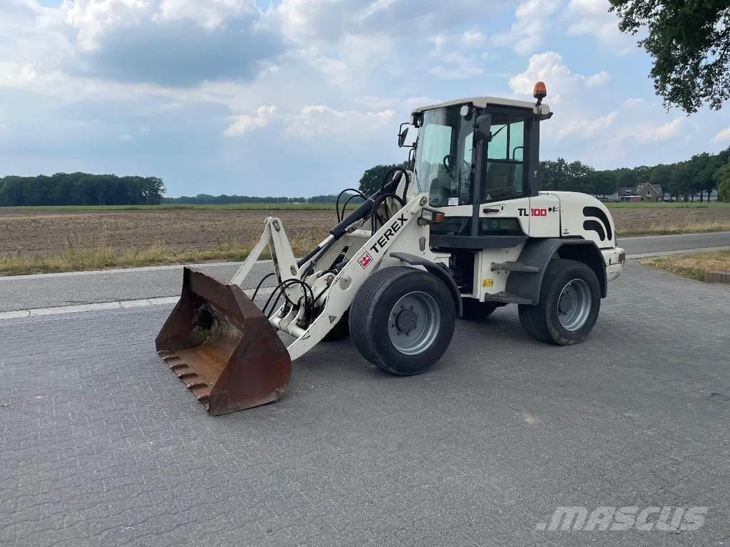 Terex TL100 shovel Naudoti ratiniai krautuvai