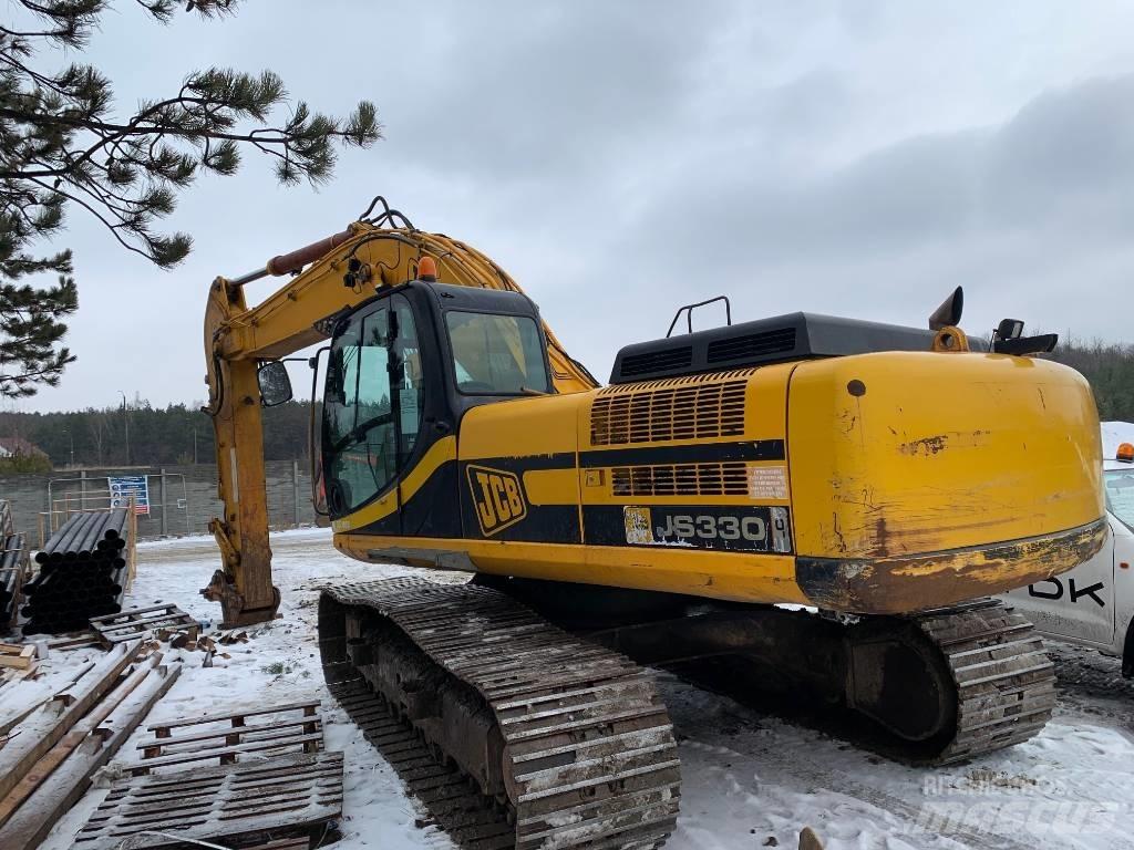JCB 330 Vikšriniai ekskavatoriai