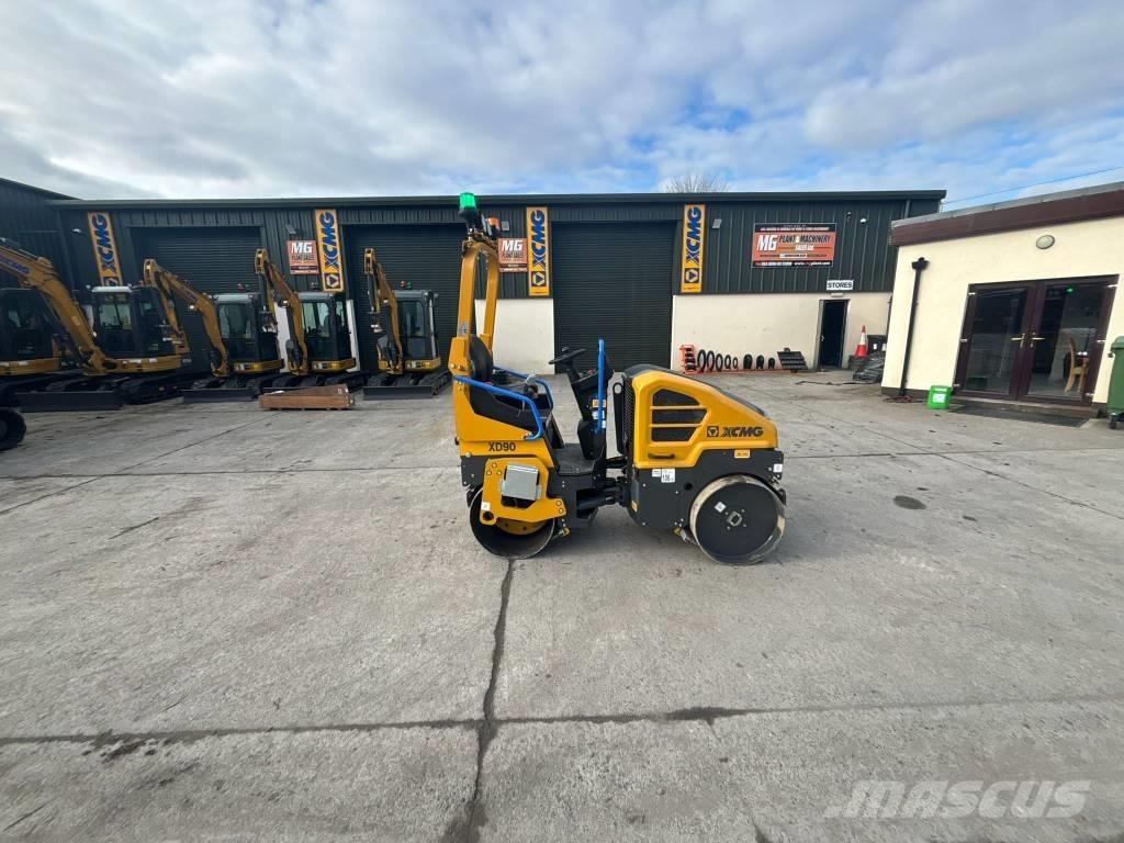 XCMG XD90 Porinių būgnų volai