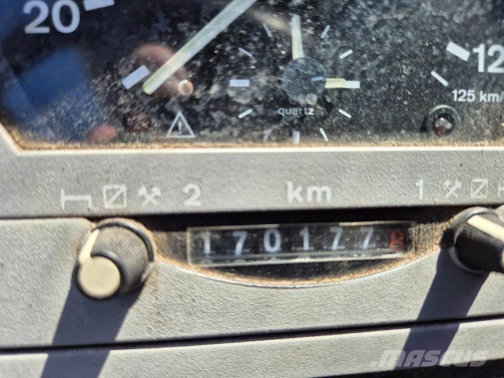 MAN LE 2000 Važiuoklė su kabina