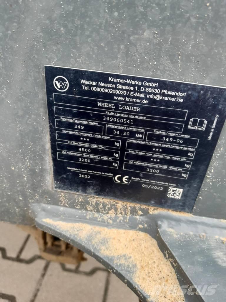 Kramer 5050 Naudoti ratiniai krautuvai