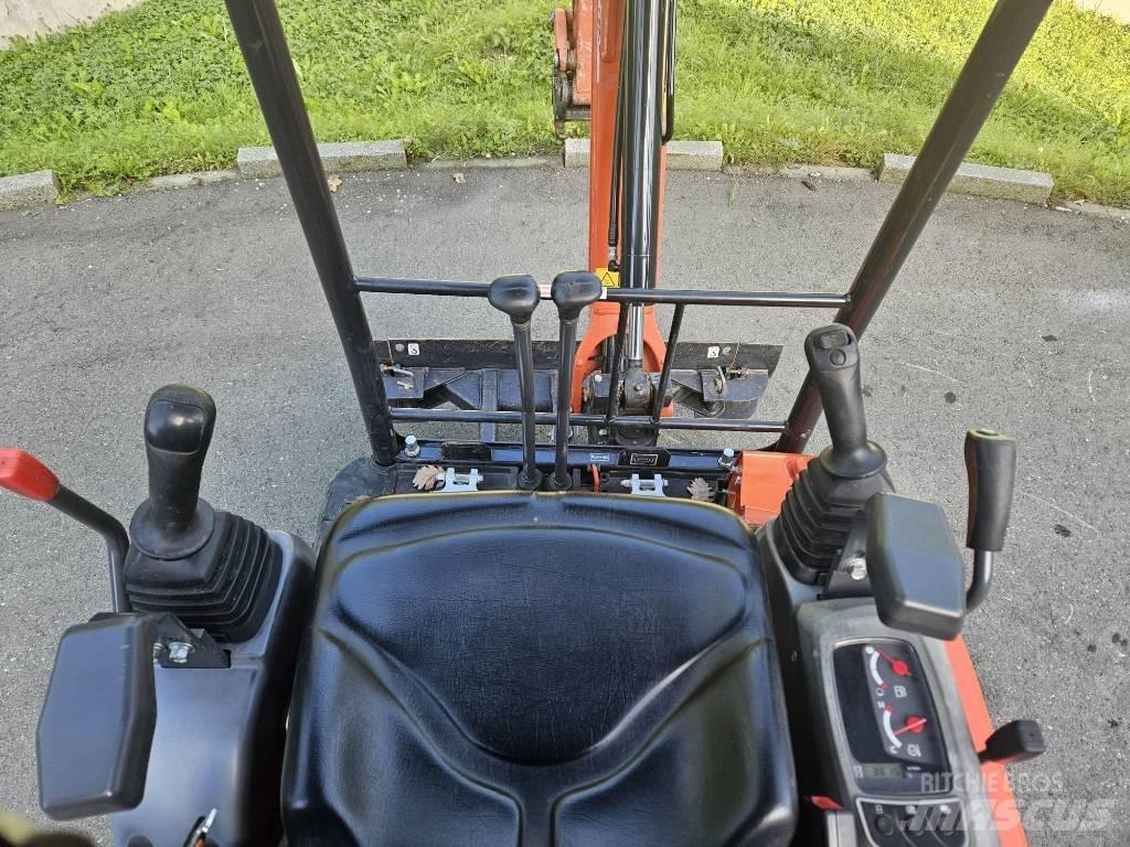 Kubota U 17-3 Mini ekskavatoriai < 7 t