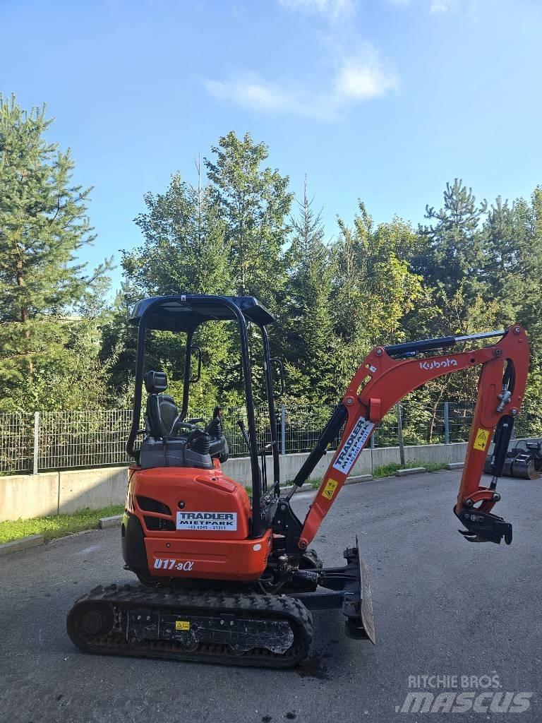 Kubota U 17-3 Mini ekskavatoriai < 7 t