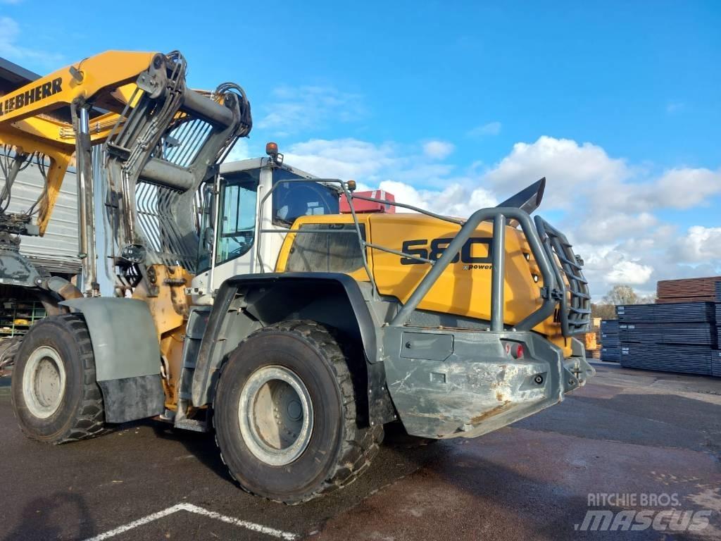  lLIEBHERR 580 Strėliniai krautuvai