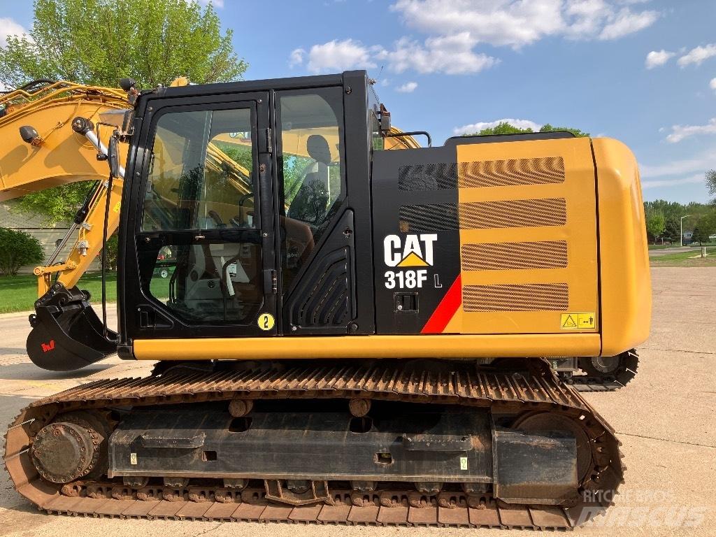 CAT 318 FL Vikšriniai ekskavatoriai