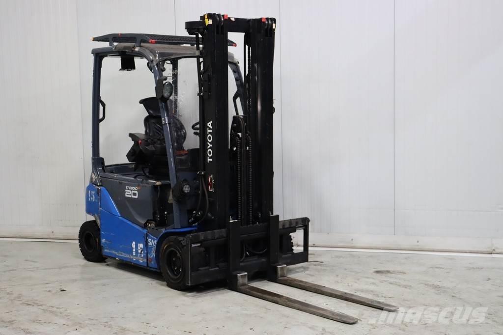 Toyota 8FBM20T Elektriniai šakiniai krautuvai