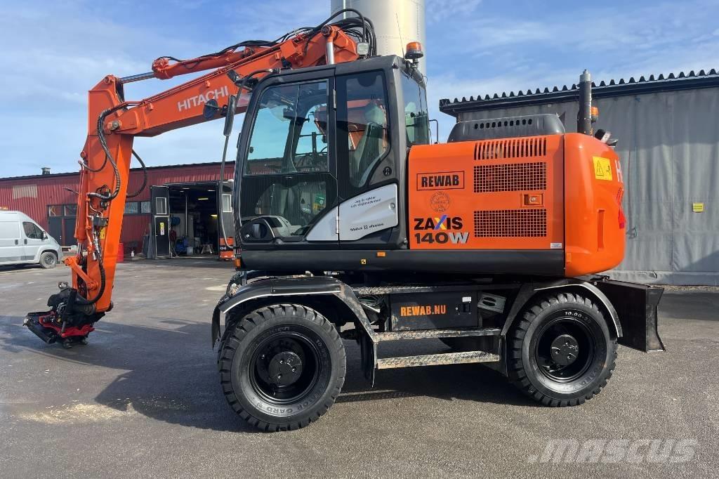Hitachi ZX 140 W-5 Ratiniai ekskavatoriai