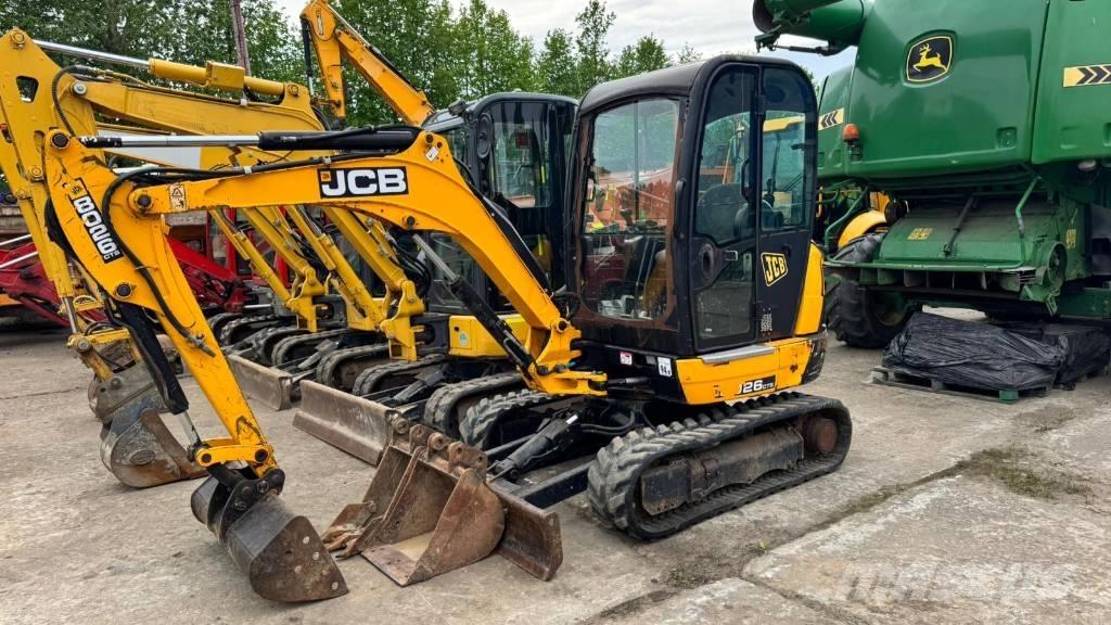 JCB 8026 Mini ekskavatoriai < 7 t