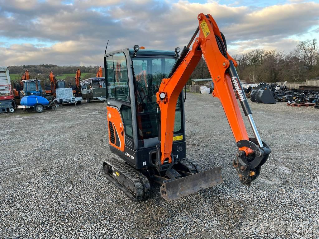 Doosan DX 19 Mini ekskavatoriai < 7 t