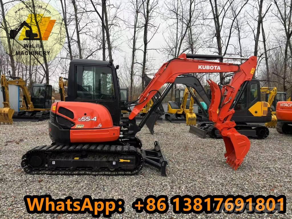 Kubota U 55-4 Mini ekskavatoriai < 7 t