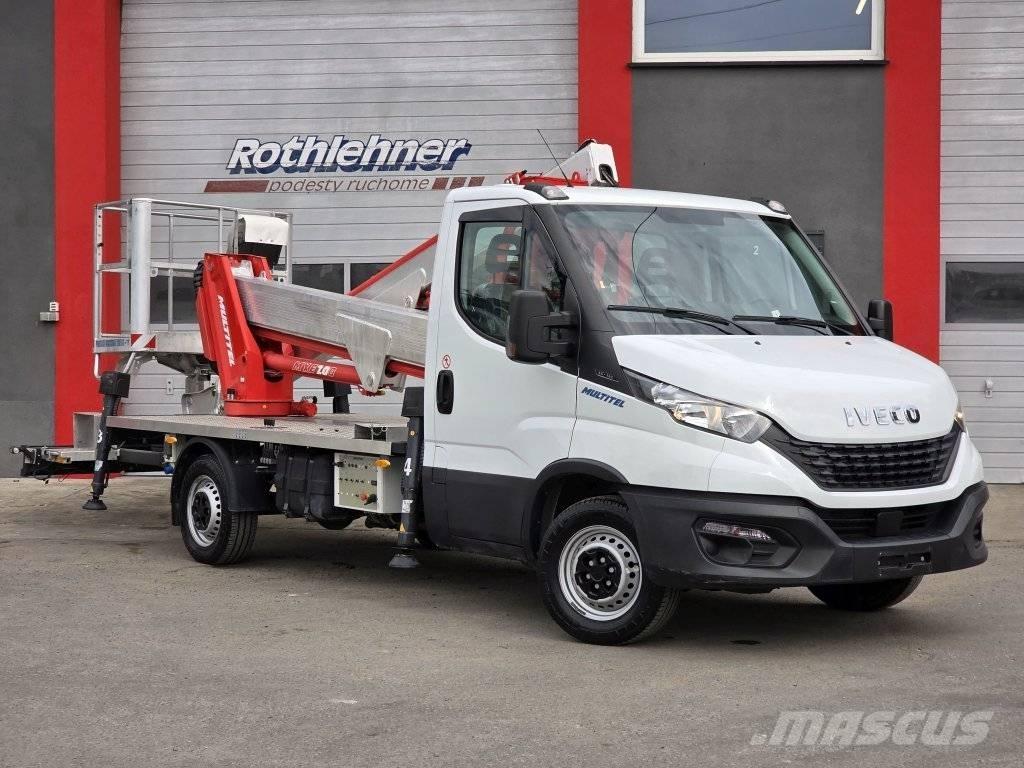 Multitel MXE200 Ant vilkikų montuojamos kėlimo platformos