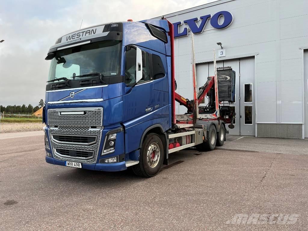 Volvo FH16 650 Miškovežių vilkikai
