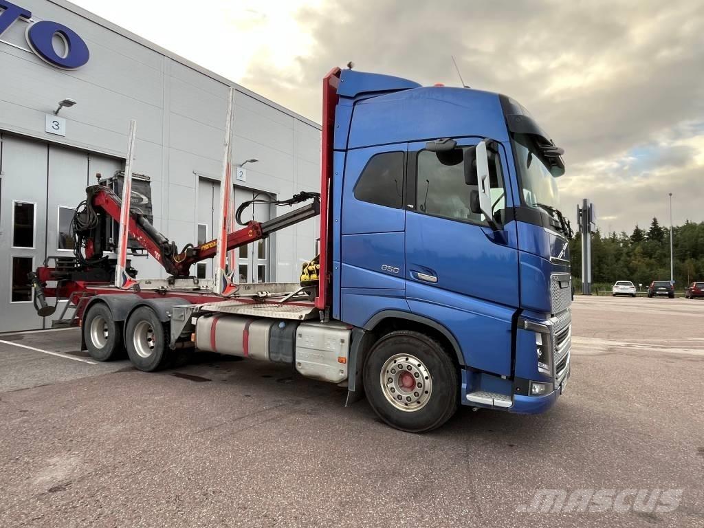 Volvo FH16 650 Miškovežių vilkikai