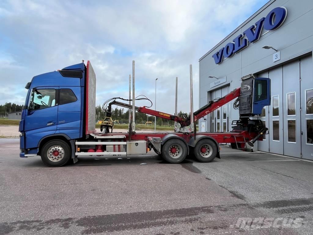 Volvo FH16 650 Miškovežių vilkikai