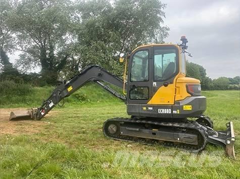 Volvo ECR 88 D Pro Vidutinės galios ekskavatoriai 7-12 t