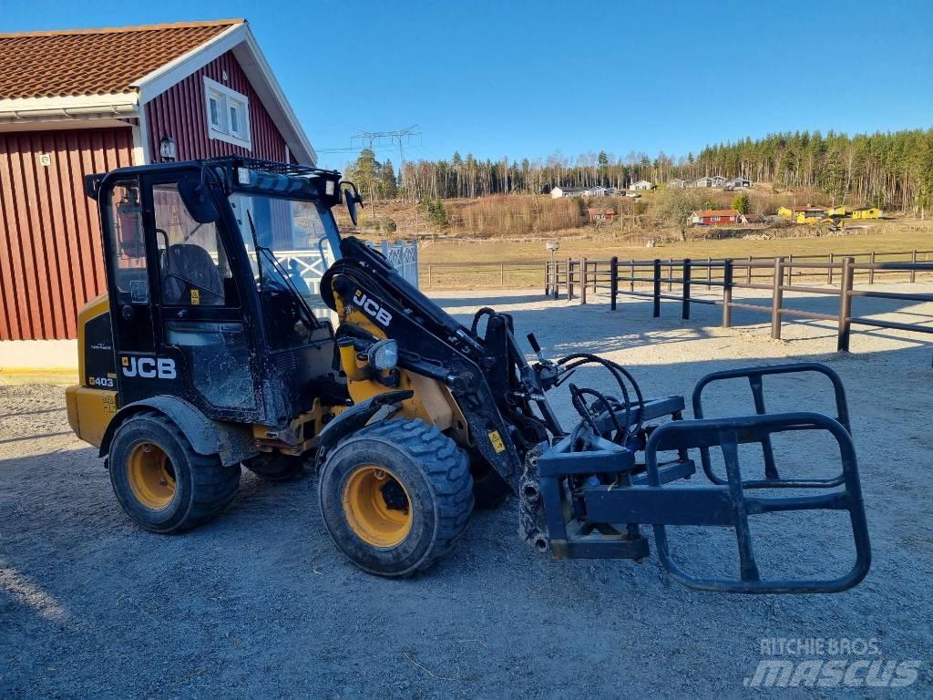 JCB 403 Krautuvai su šoniniu pasukimu