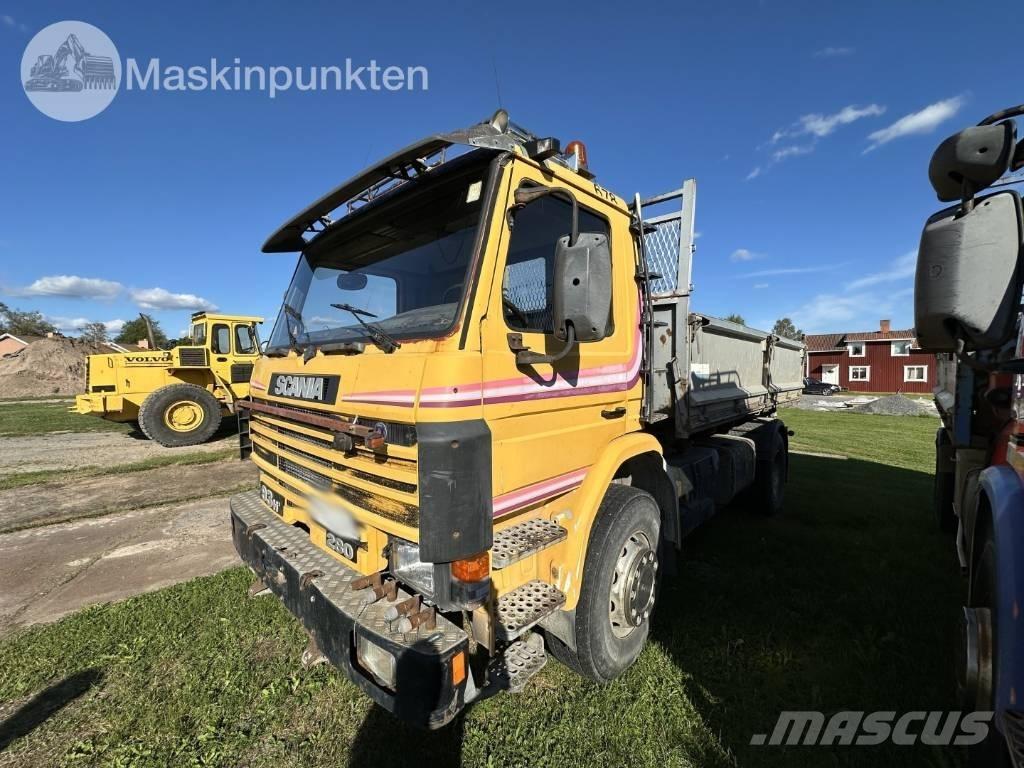 Scania P 93 HL Savivarčių priekabų vilkikai