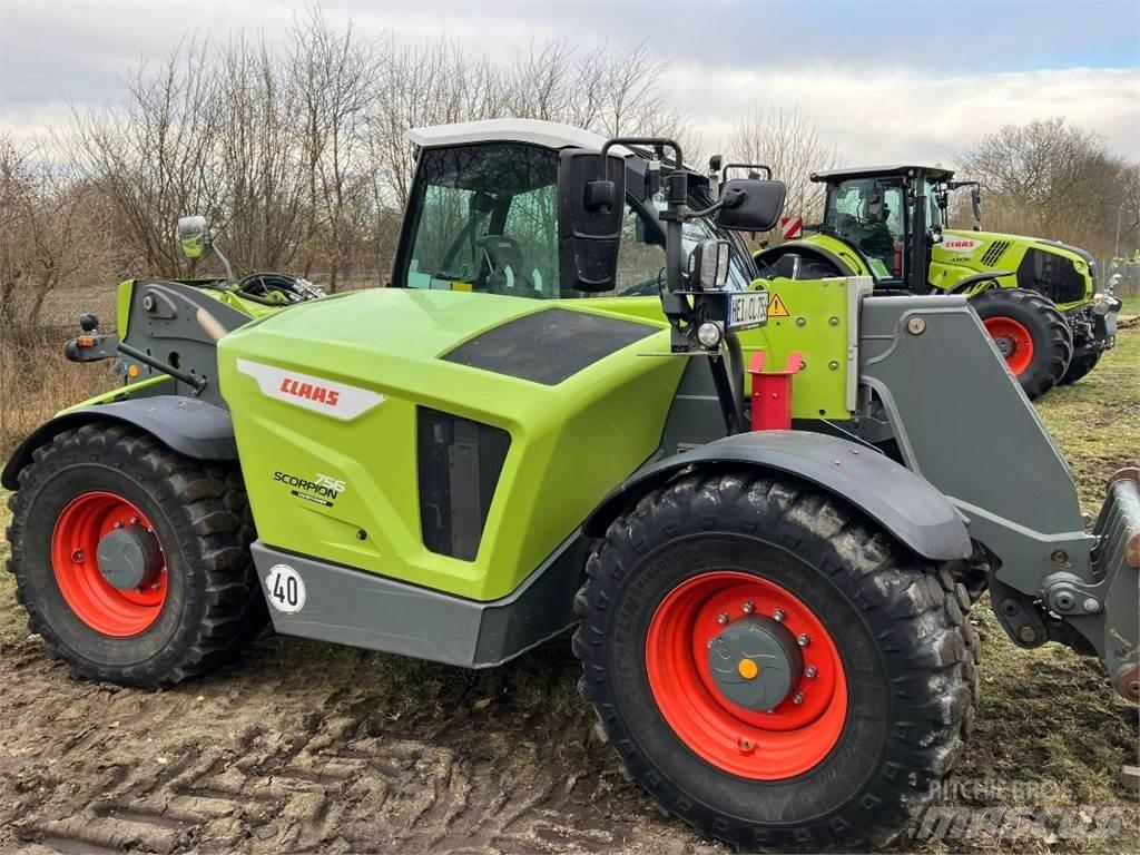 CLAAS SCORPION 756 Teleskopiniai krautuvai