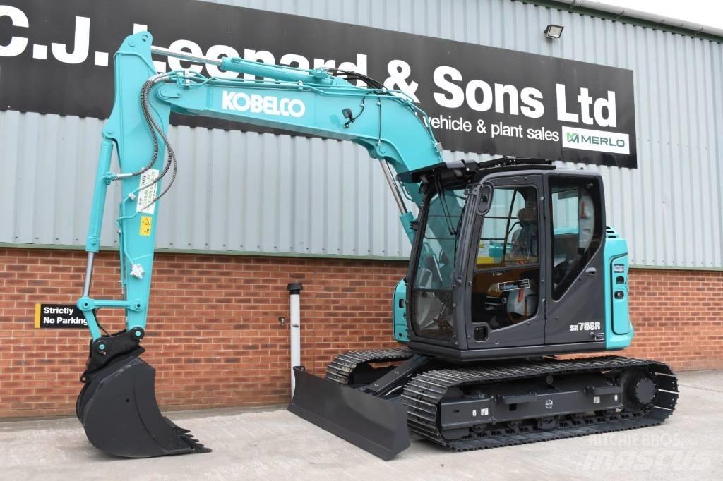 Kobelco SK75SR-7 Vidutinės galios ekskavatoriai 7-12 t