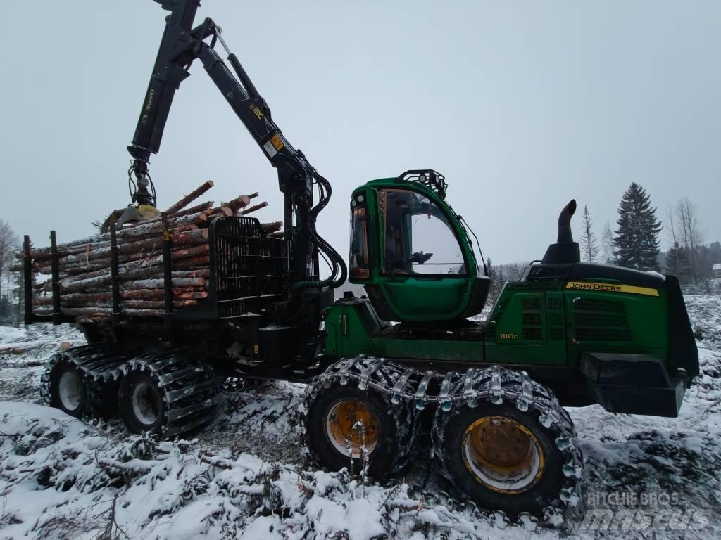 John Deere 1110G Naudoti miškovežiai (Forvarderiai)