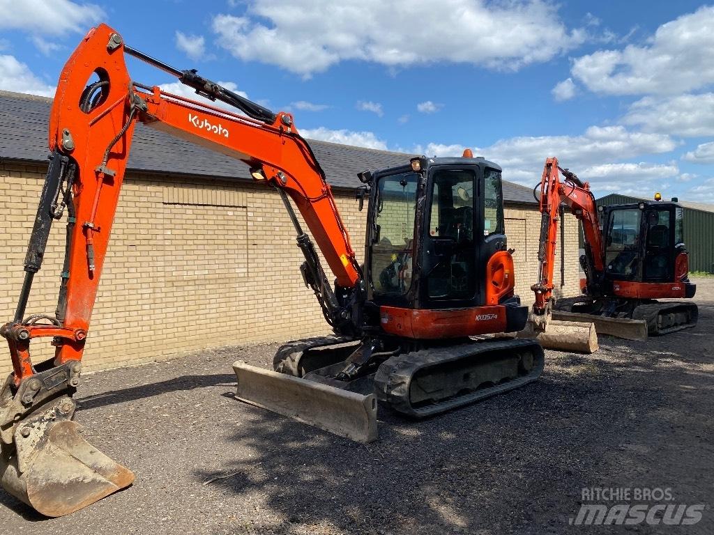 Kubota Kx057 Mini ekskavatoriai < 7 t