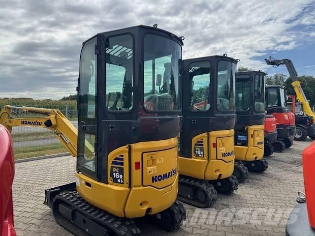 Komatsu PC 16 Mini ekskavatoriai < 7 t