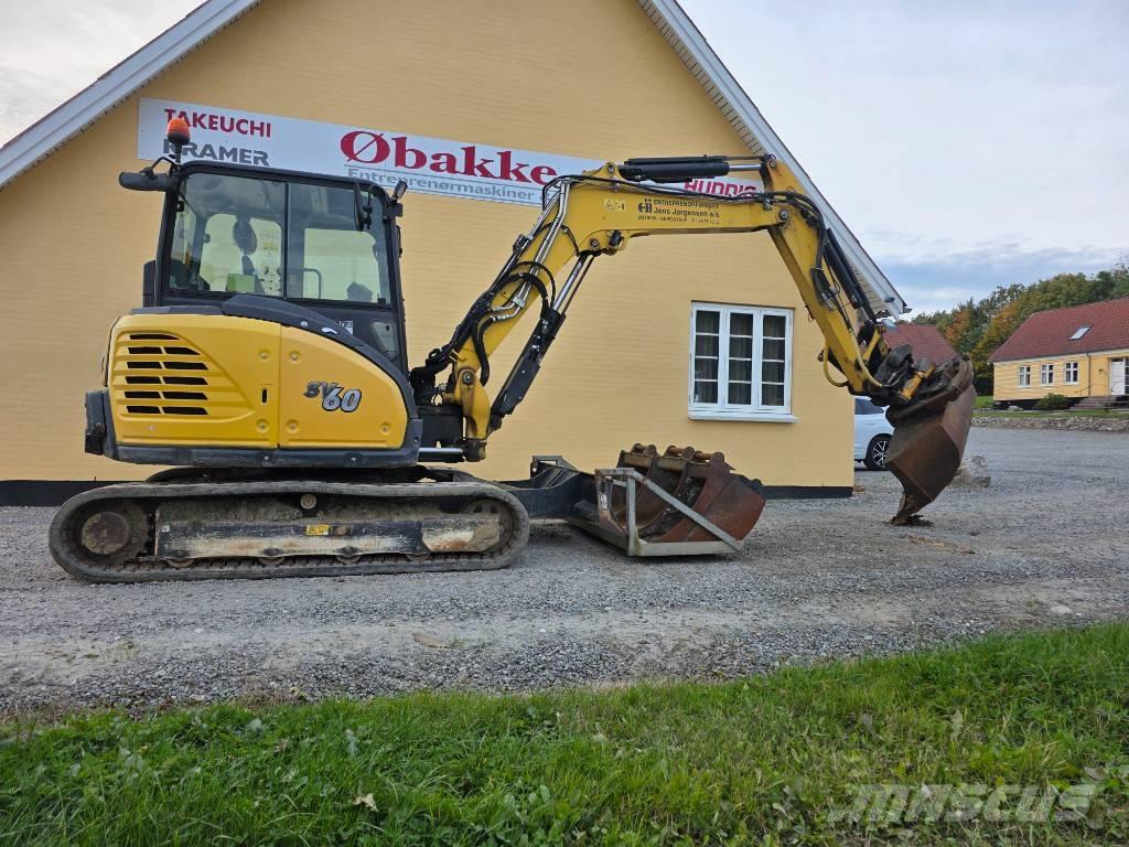 Yanmar SV 60 A Mini ekskavatoriai < 7 t