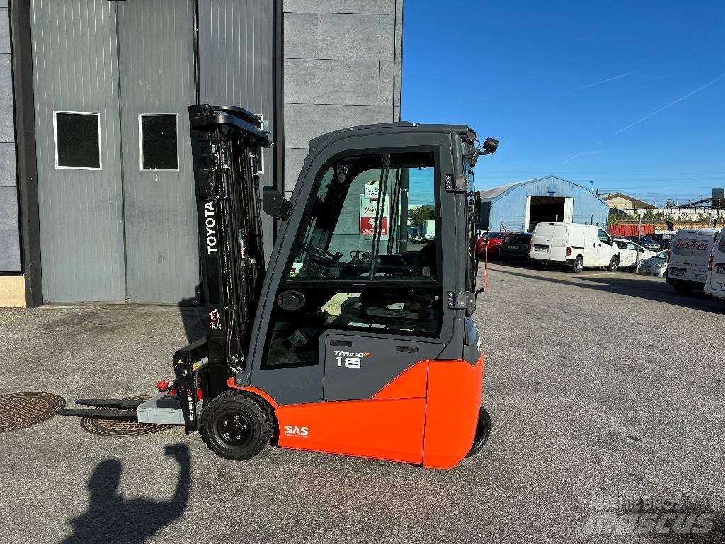 Toyota 8FBEK18T Elektriniai šakiniai krautuvai