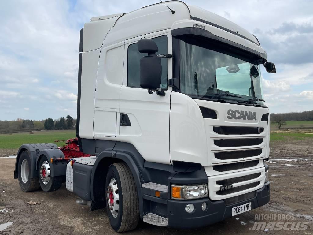 Scania R 490 Naudoti vilkikai