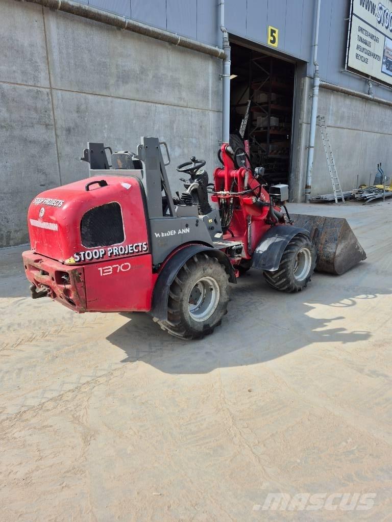 Weidemann 1370CX50 Naudoti ratiniai krautuvai