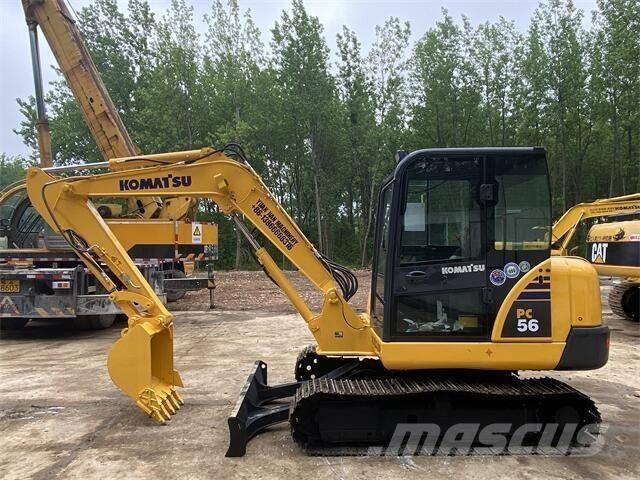 Komatsu PC56-7 Vikšriniai ekskavatoriai