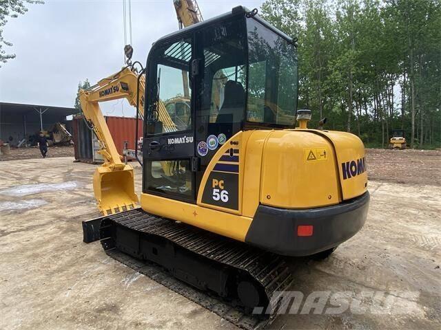 Komatsu PC56-7 Vikšriniai ekskavatoriai
