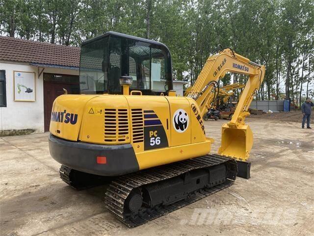 Komatsu PC56-7 Vikšriniai ekskavatoriai