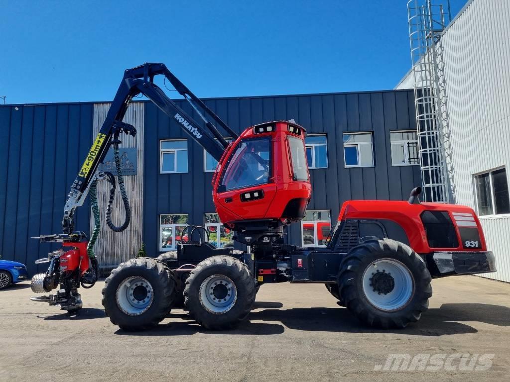 Komatsu 931 Miško technika (Harvesteriai)