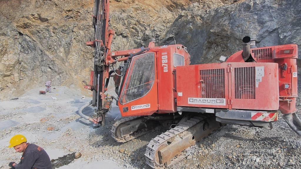 Sandvik DX 780 Žemės paviršiaus gręžimo technika