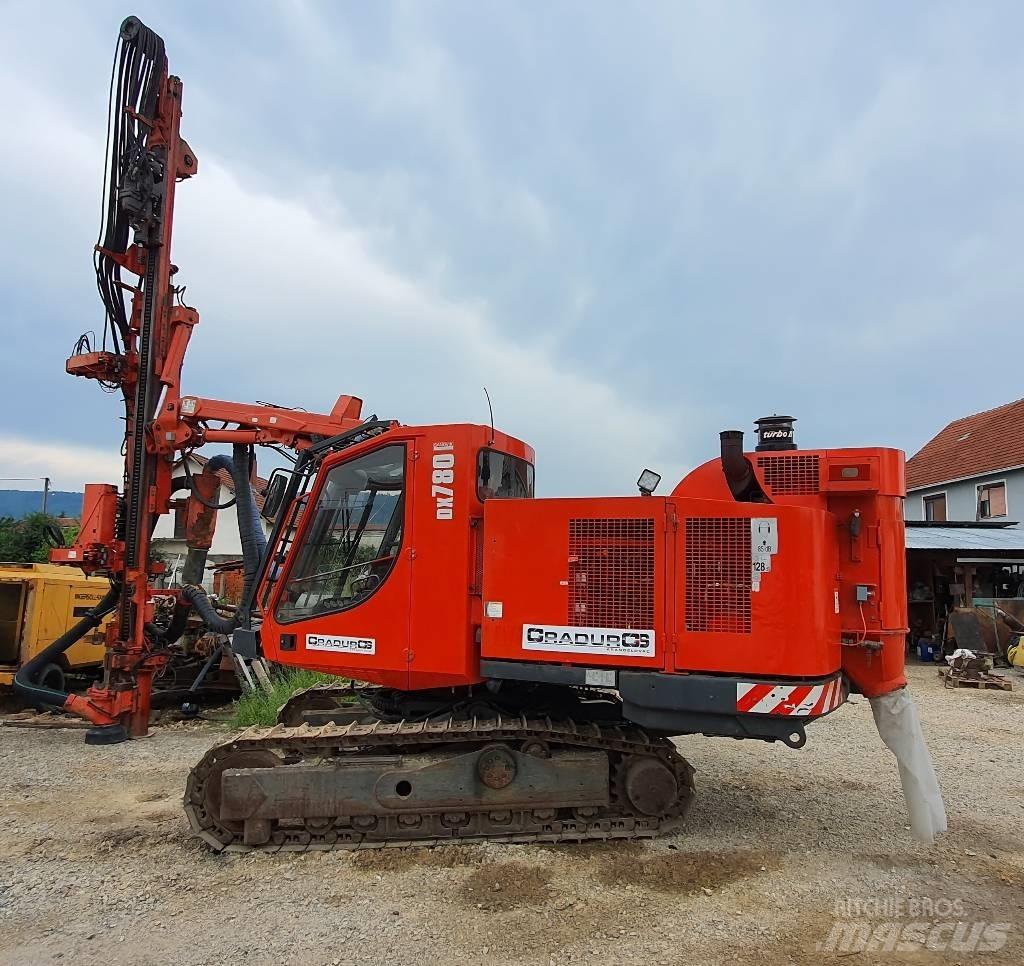 Sandvik DX 780 Žemės paviršiaus gręžimo technika