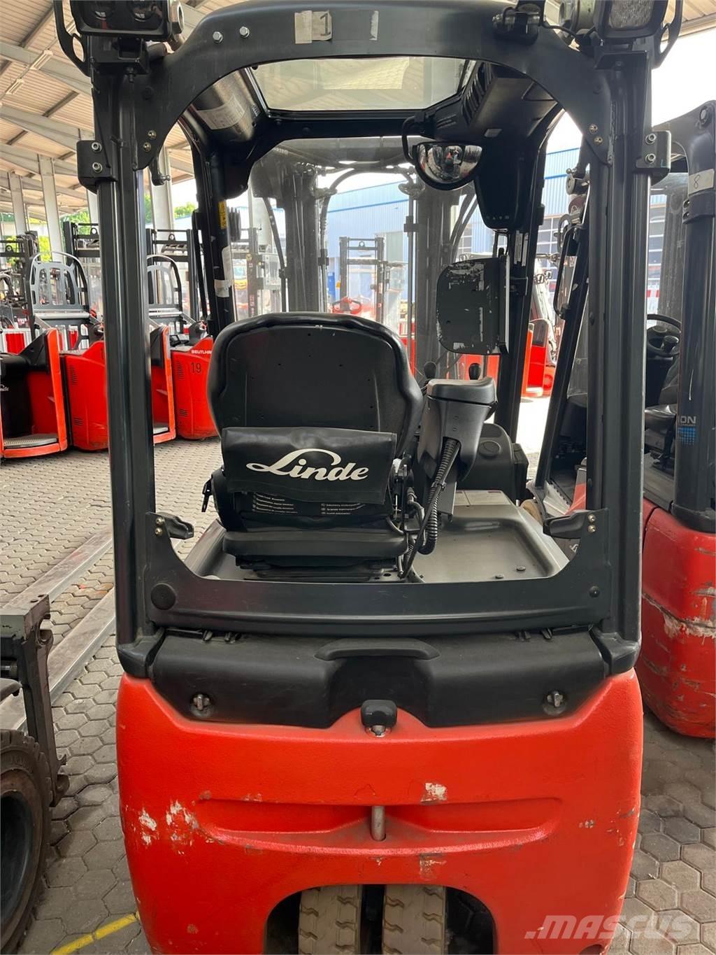 Linde E16C Elektriniai šakiniai krautuvai