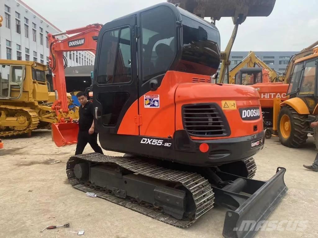 Doosan DX55-9C Mini ekskavatoriai < 7 t
