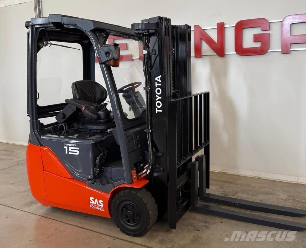 Toyota 10970 - 8FBE15T Elektriniai šakiniai krautuvai
