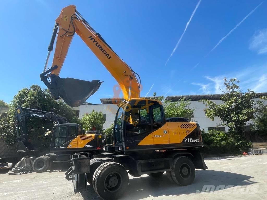 Hyundai R210W Ratiniai ekskavatoriai