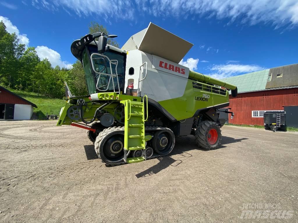 CLAAS Lexion 760 Derliaus nuėmimo kombainai