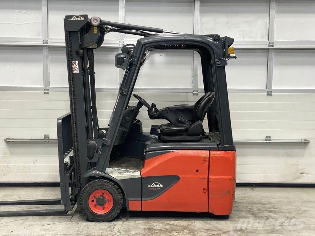 Linde E14-02 Elektriniai šakiniai krautuvai
