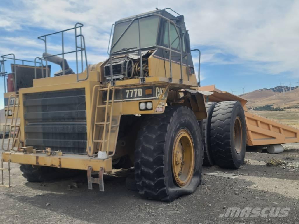 CAT 777 D Karjeriniai savivarčiai