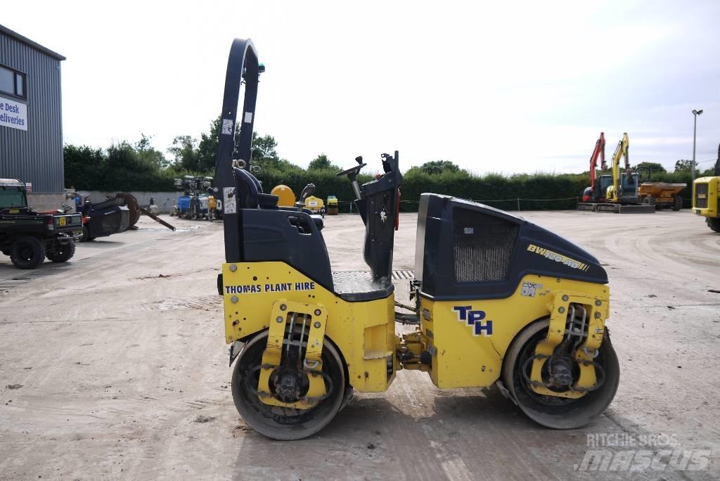 Bomag BW 120 AD-5 Porinių būgnų volai