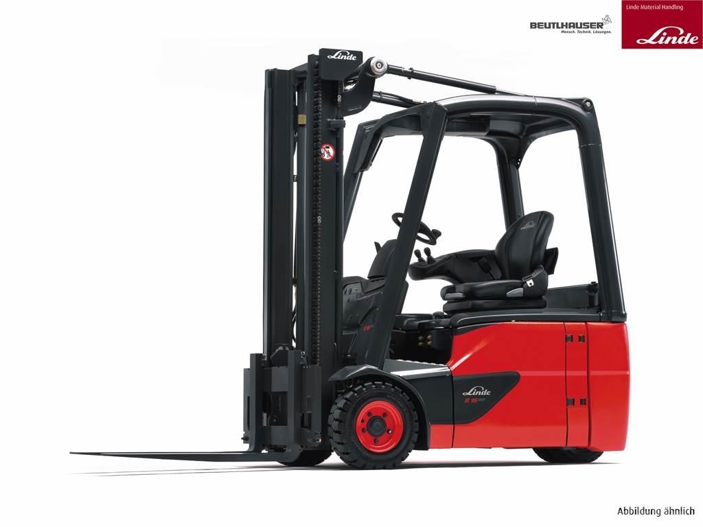 Linde E18L Elektriniai šakiniai krautuvai