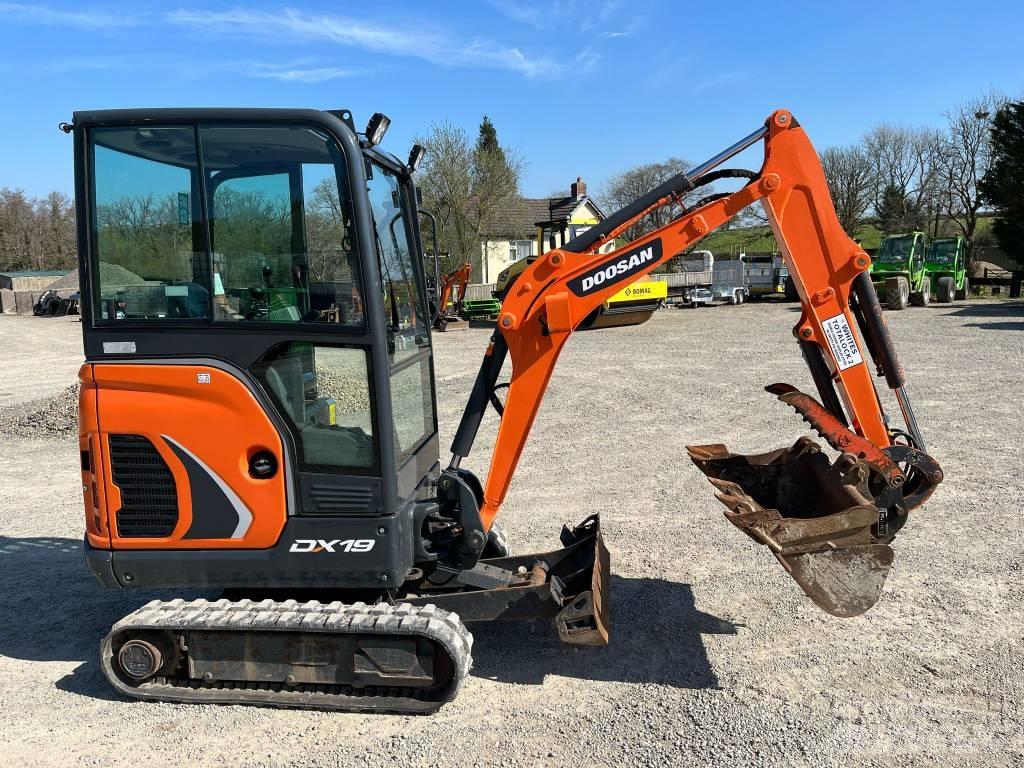 Doosan DX 19 Mini ekskavatoriai < 7 t