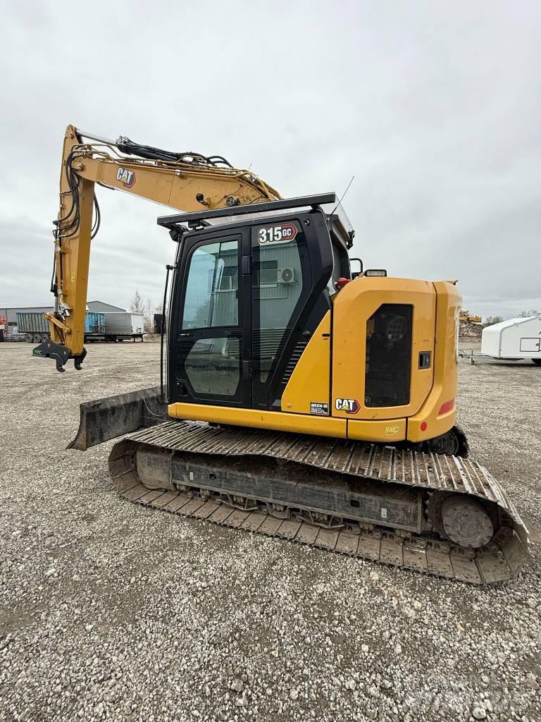 CAT 315 GC Vikšriniai ekskavatoriai