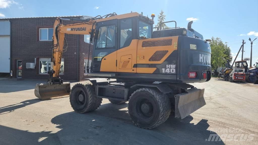 Hyundai HW 140 Ratiniai ekskavatoriai
